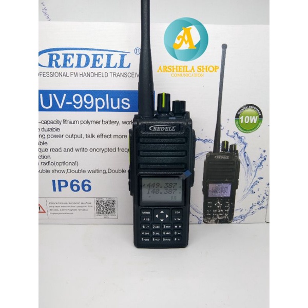 Ht redel uv 99 plus original 10 watt waterprof dual band