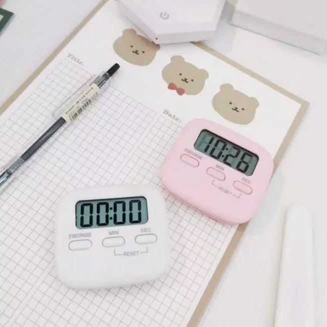 Digital Kitchen Timer Stopwatch Alarm Masak Dapur Lucu
