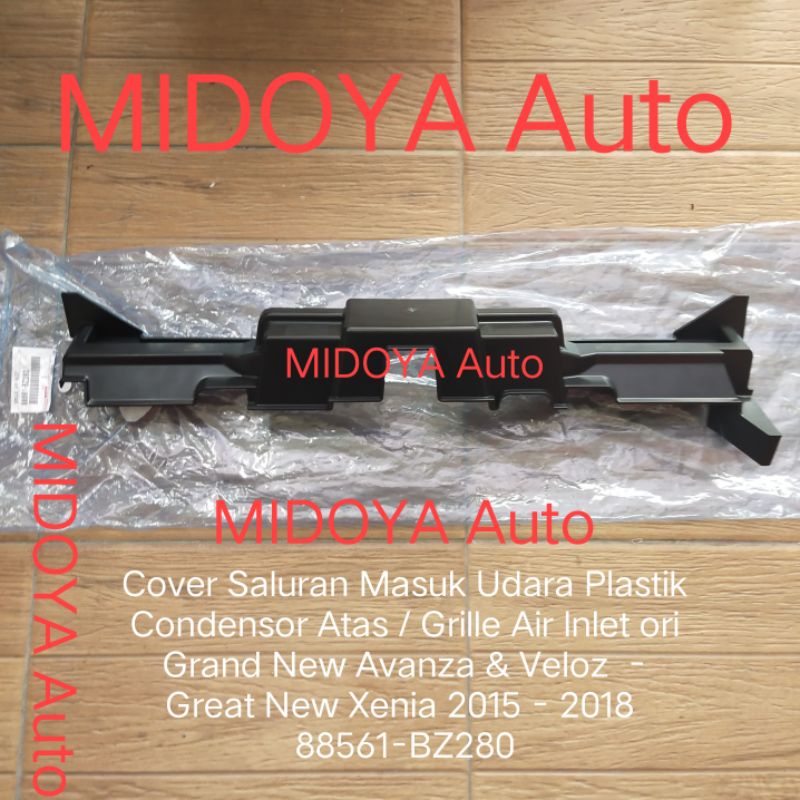Cover Saluran Masuk Udara Plastik Condensor Atas Grand Avanza Great Xenia 2015 - 2018 ori 88561-BZ28