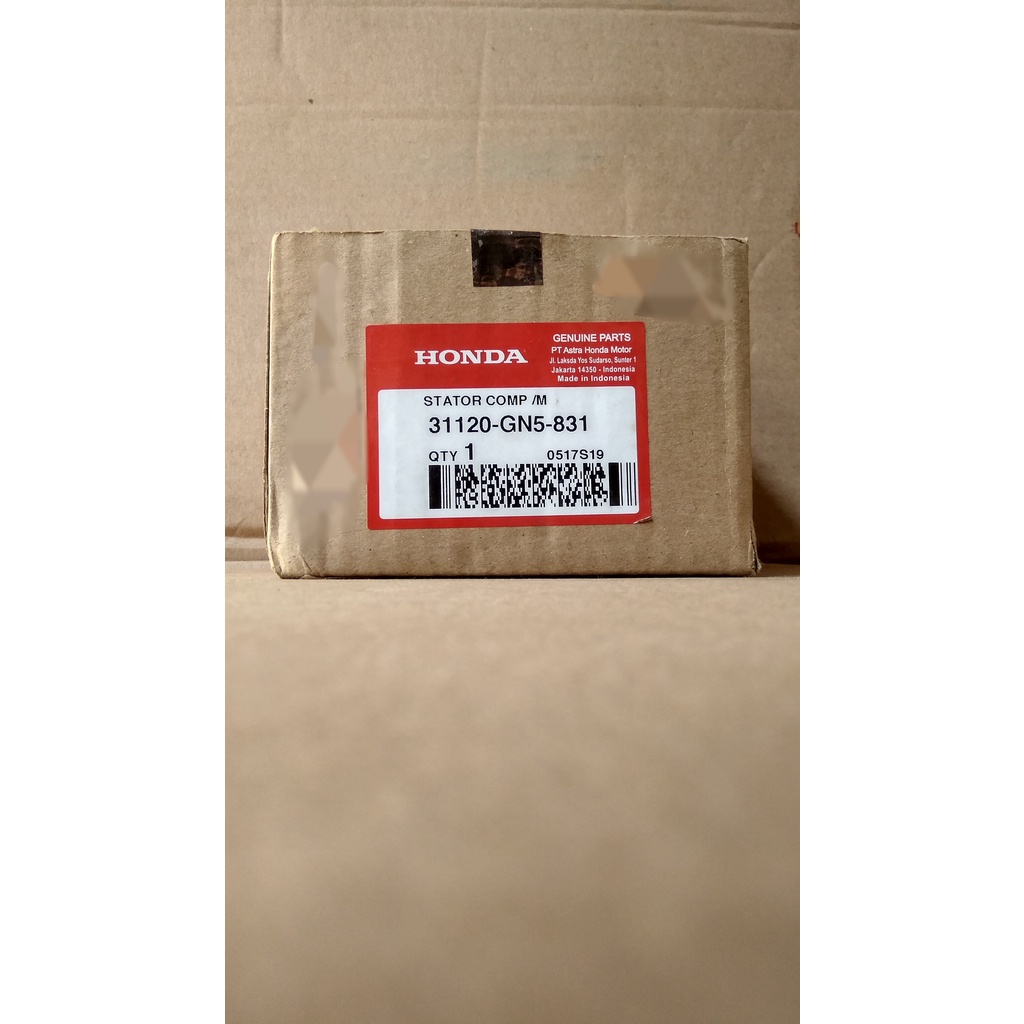 SPUL STATOR COMP STATOR ASSY SEPEDA MOTOR GRAND ORIGINAL 31120-GN5-831