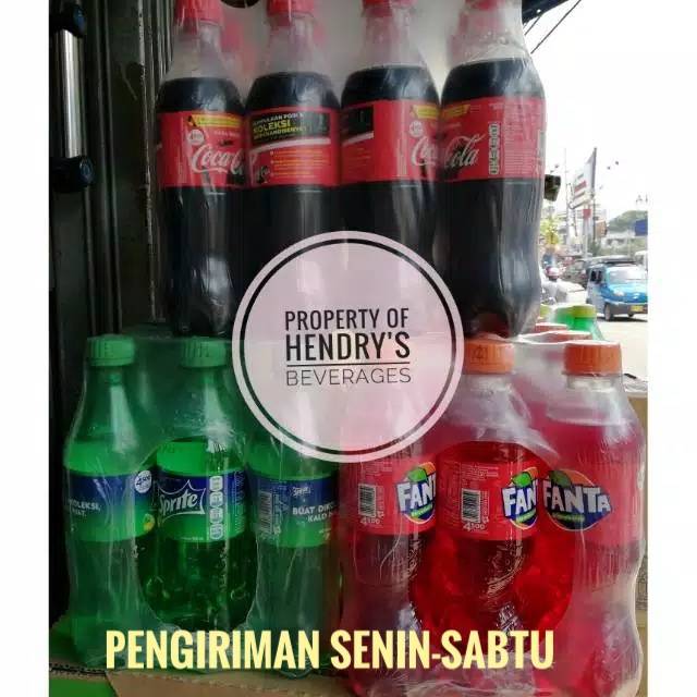 Coca cola fanta sprite botol