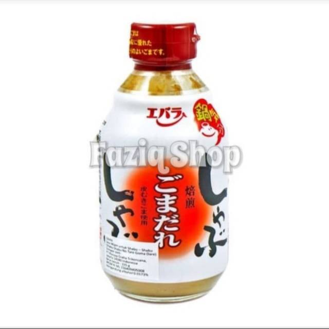 

Ebara Saus Wijen Shabu Shabu No Tare Goma Dare 335gr
