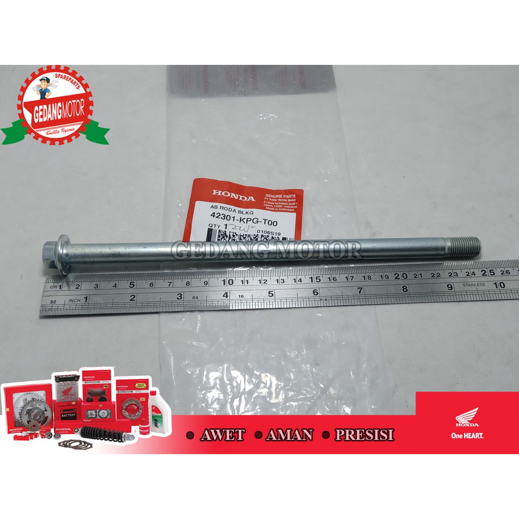 AS RODA NEW SUPRA X125 FI BLADE KARISMA ASLI AHM 42301-KPG-T00