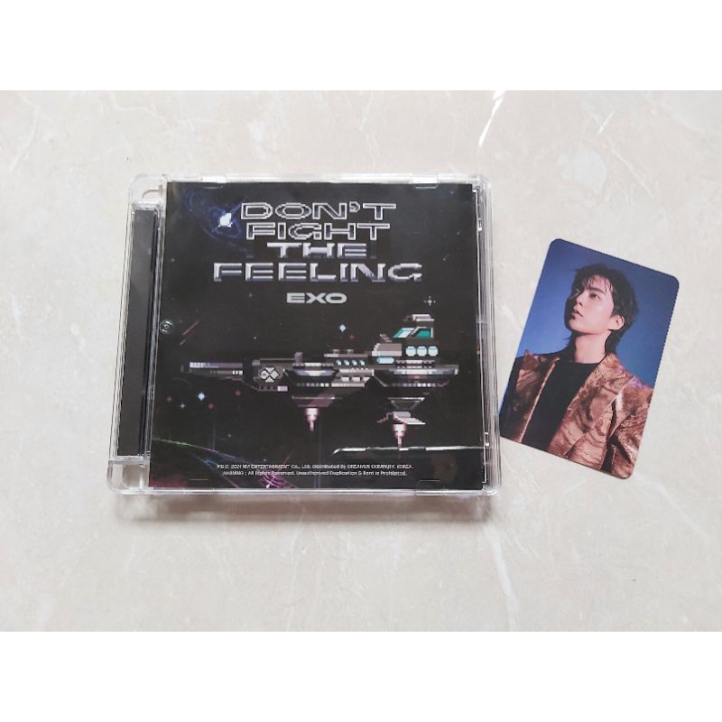 EXO Don't Fight The Feeling (DFTF) - JEWEL CASE VER (UNSEALED)