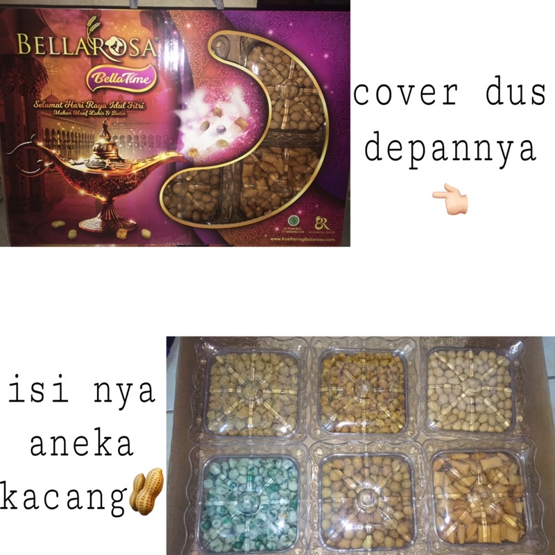 

BELI 10 BOX GRATIS 1 BOX, HAMPERS LEBARAN BELLAROSA KACANG