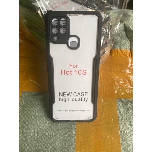 CASE INFINIX HOT 10S ANTISHOCK XUNDD FUSHION CASE BLACK