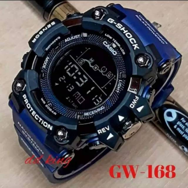 Jam Tangan Casio Gshock B1000 Water Resist - Hitam tali Biru