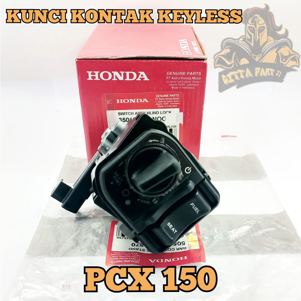 KUNCI KONTAK HONDA AHM PCX 150 KUALITAS DIJAMIN ASLI ORIGINAL HONDA AHM PRESISI AWET DAN DIJAMIN BERFUNGSI DENGAN BAIK / KEYLESS PCX 150