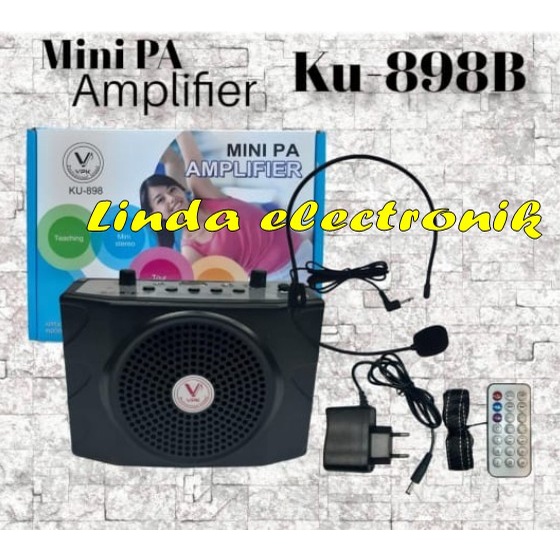 waistband vpk ku898b mini pa amplifier original