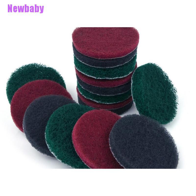 (Newbaby) 1pc Pad Scrub Bahan Nilon Heavy Duty