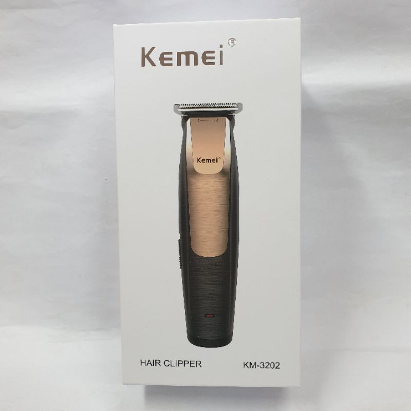 Kemei Alat Mesin Cukur Rambut Kumis Jenggot Km3202 Hair Clipper KliperAnak Dewasa Ukir Murah cas