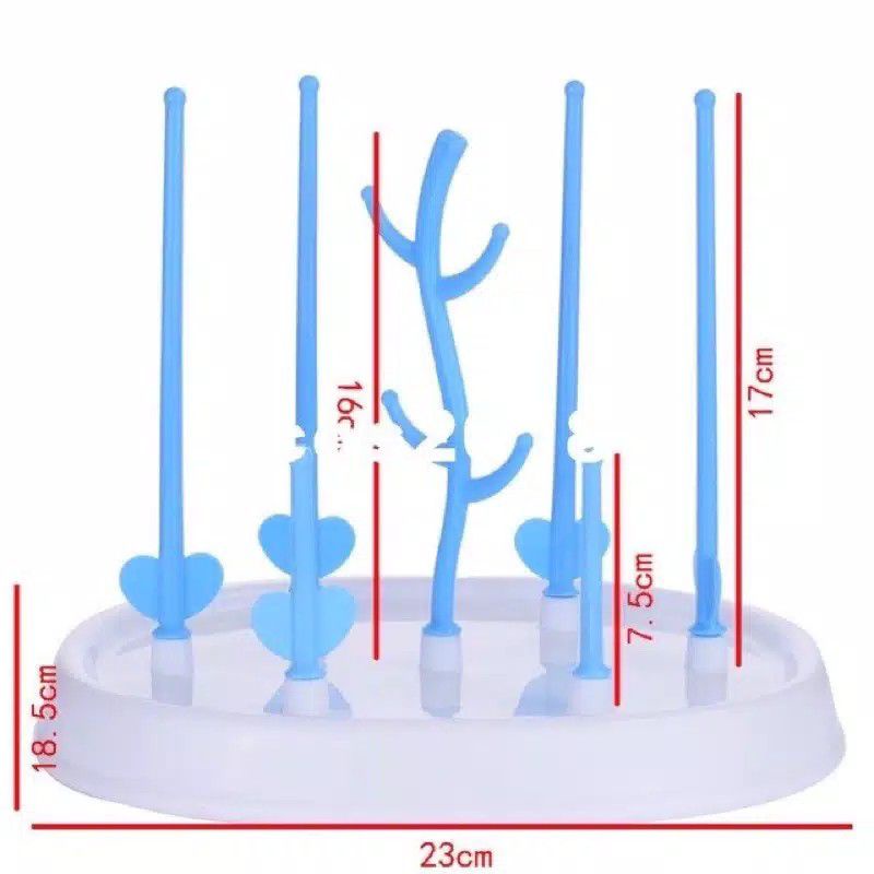 Rak Pengering Botol Susu Bayi / Rak Gelas Botol Susu