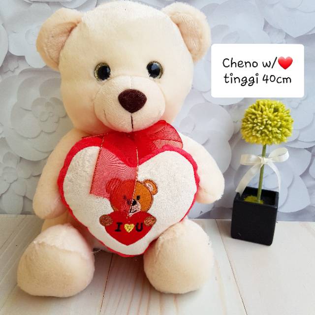 Boneka Animal cheno with love