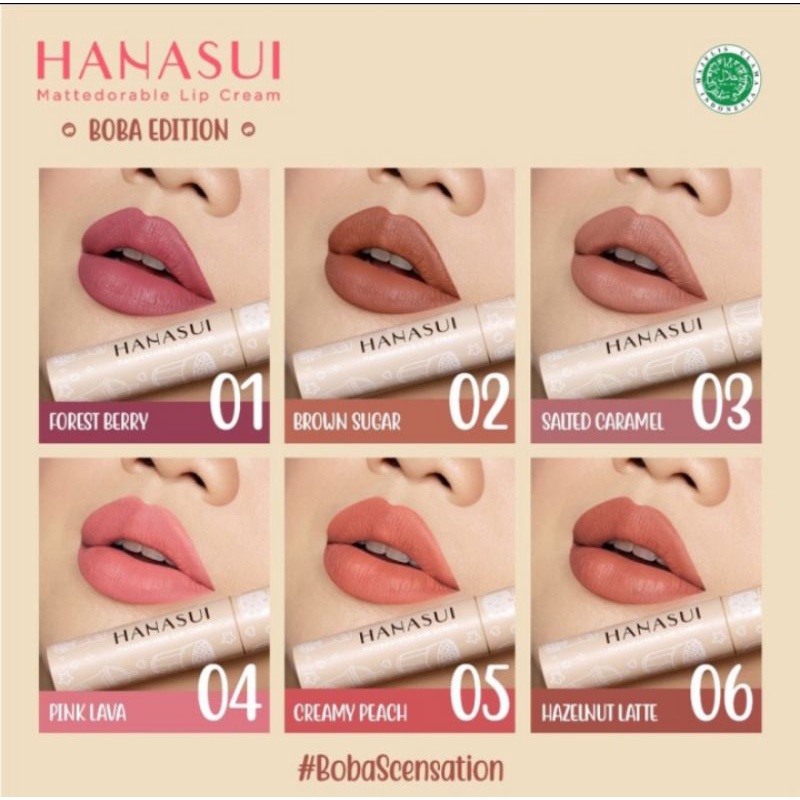Lipcream  Hanazui Boba