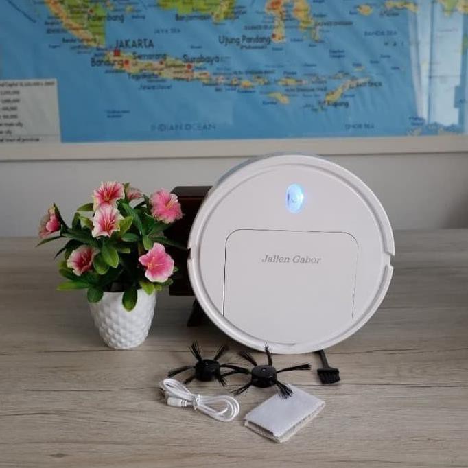 new alat pembersih lantai debu otomatis robot canggih bkn pel sapu