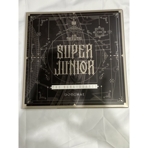[Album Only] Super Junior Album Vol.10 The Renaissance Square Style Donghae - Eunhyuk