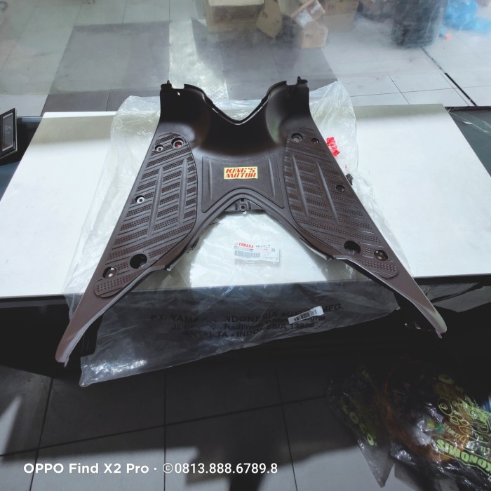 BORDES,BOARD FOOTREST,PIJAKBORDES,BOARD FOOTREST,PIJAKAN KAAN KAKI,BOARD REST FINO 125 GRANDE COKLAT