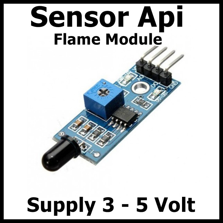 Flame Sensor Api Detection Module Arduino Compatible