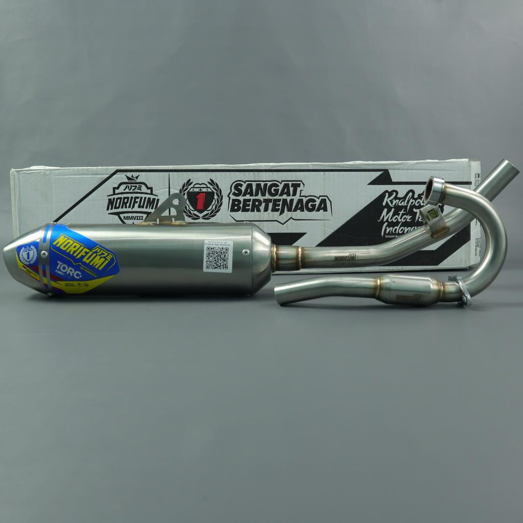 knalpot norifumi TORC KLX norifumi KLX TORC