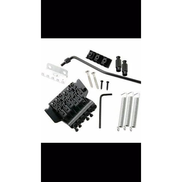 JualJualJual Floyd Rose Guitar Handle Tremolo Bridge Up Down Gitar Black Hitam