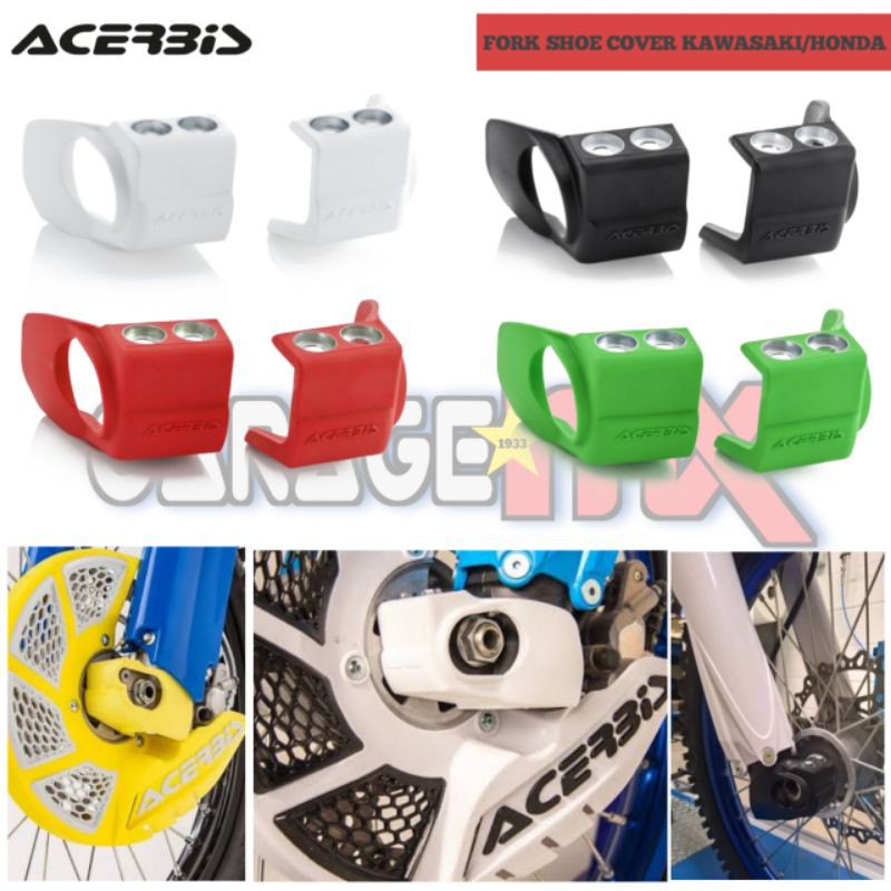 FORK SHOE COVER ACERBIS HONDA CRF DAN KAWASAKI KXF.COVER SHOCK KXF. COVER SHOCK CRF