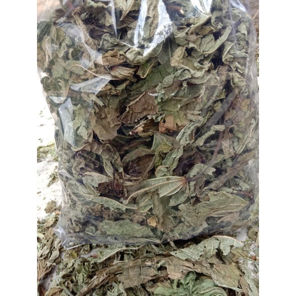 

daun jarak kepyar kering 1kg