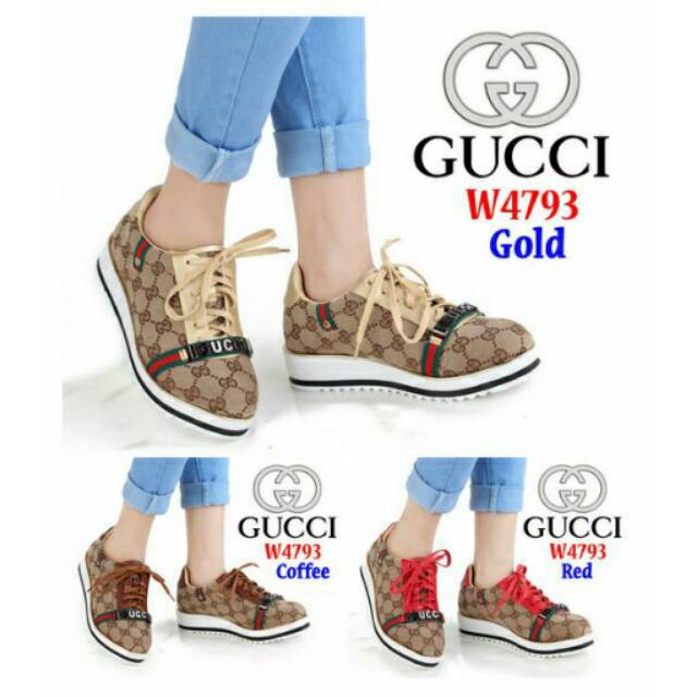 Sepatu wanita *Sepatu Sneaker Gucci 4793*