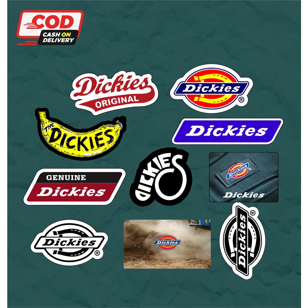 

Stiker Sticker Dickies Terbaru Mantapp isi 10pcs PAKET