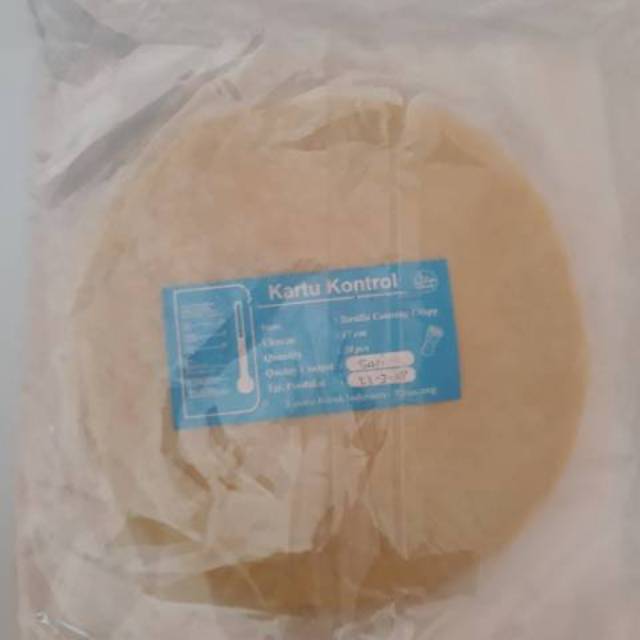 

Tortilla Catering Diameter 17 cm (Isi 20 lembar)