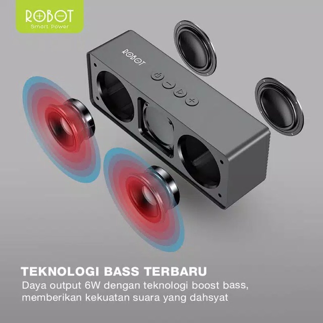 Speaker Robot RS200 RGB Flow Lighthing Effect