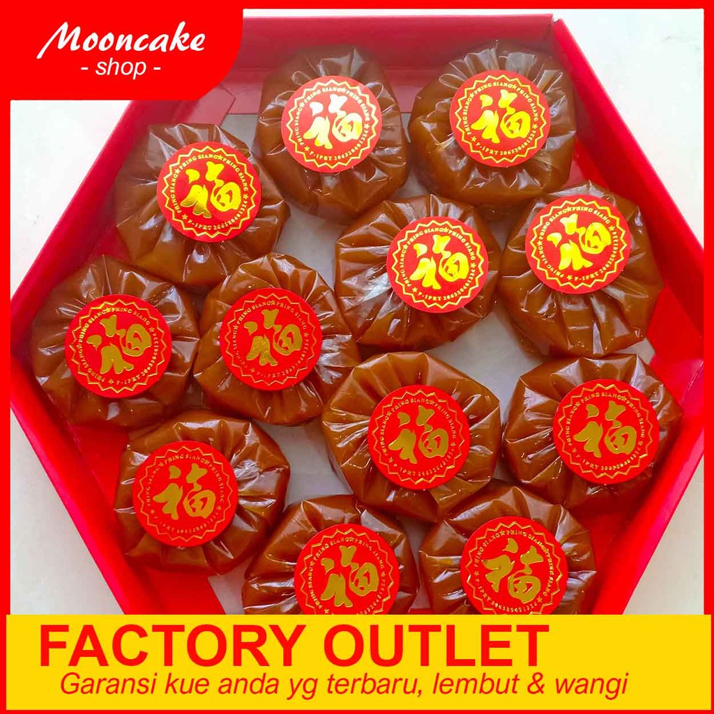 

Kue Keranjang Mini/ Dodol Imlek/Kue Bakul/Kue Cina Halal TERLARIS
