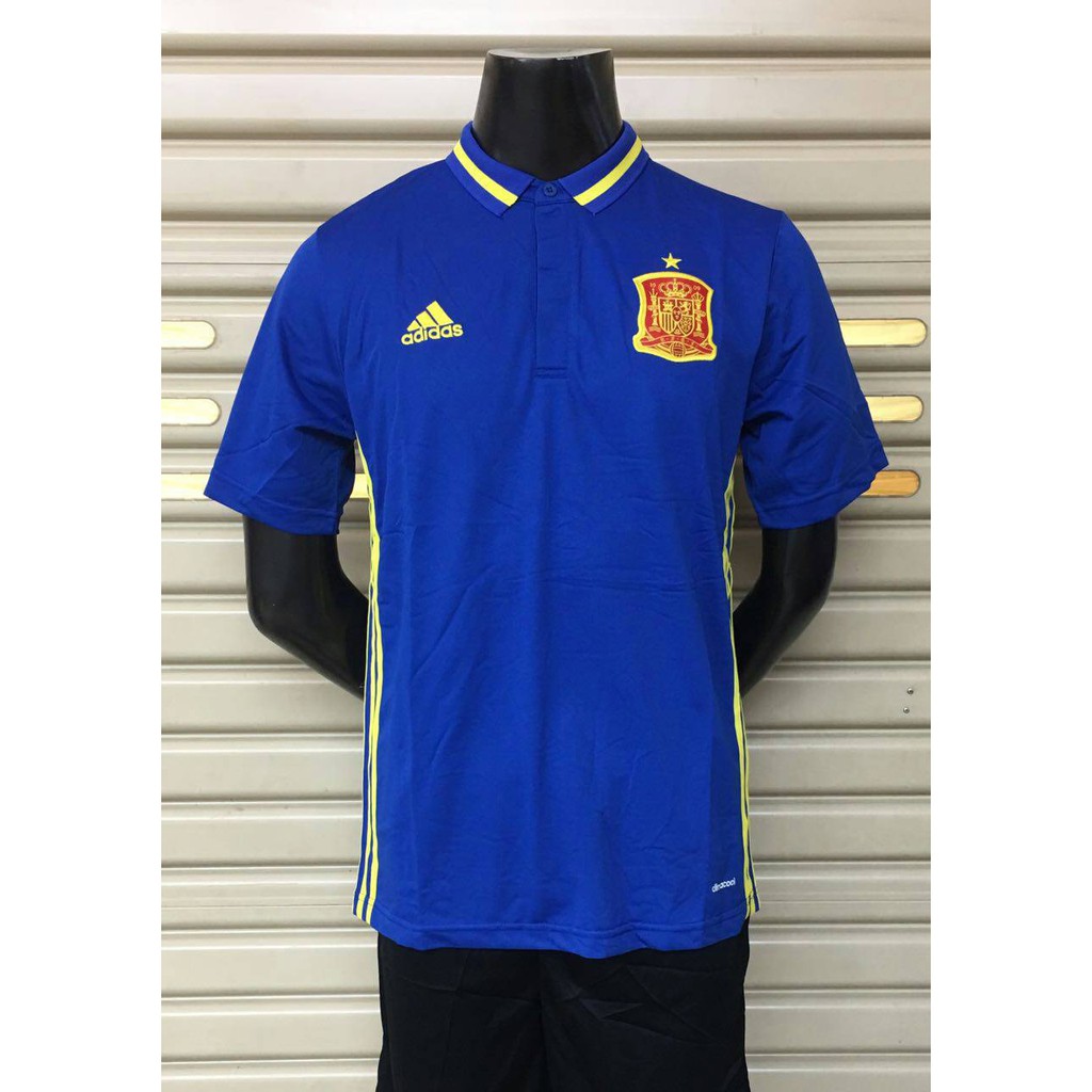 Polo Spanyol Biru 2016/2017 grade ori official