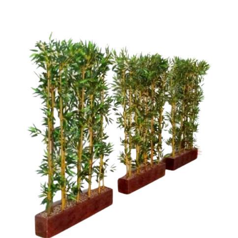 :<:<:<:<] Bambu Partisi T170 Penyekat Pembatas Ruangan Tanam Hias Dekorasi Rumah