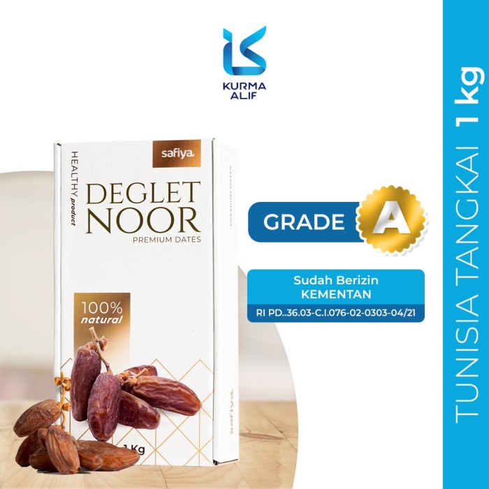 Kurma Tangkai Tunisia 1 Kg  Deglet Nour Tunisia Oleh Oleh Haji Umroh