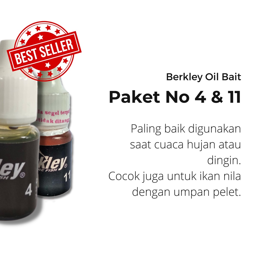Essen Ikan Mas Berkley Oil Bait No 8 - Untuk Kolam Keruh Berwarna Coklat dan Berlumpur