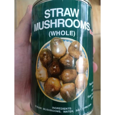 Global Straw Whole Mushroom 425 gram