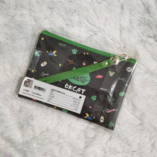 READY STOCK OFFICIAL OKCAT POUCH VER.2 - ORIGINAL 2PM OK TAEC YEON CHARACTER