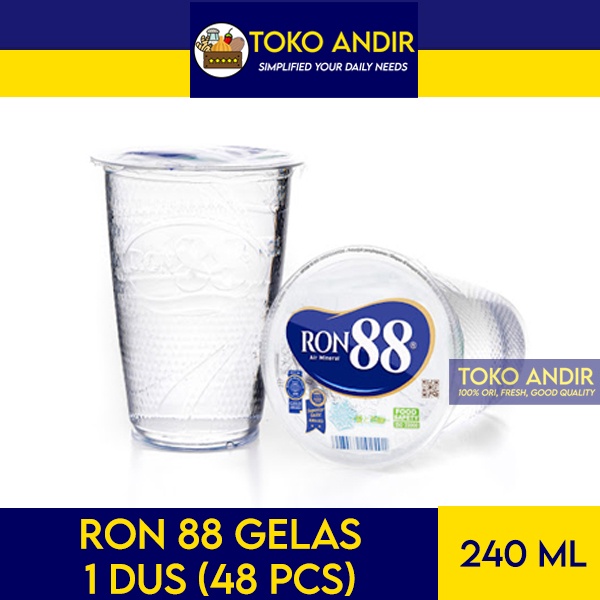 

Ron88 Air Mineral 240ml Per Dus (48 pcs)