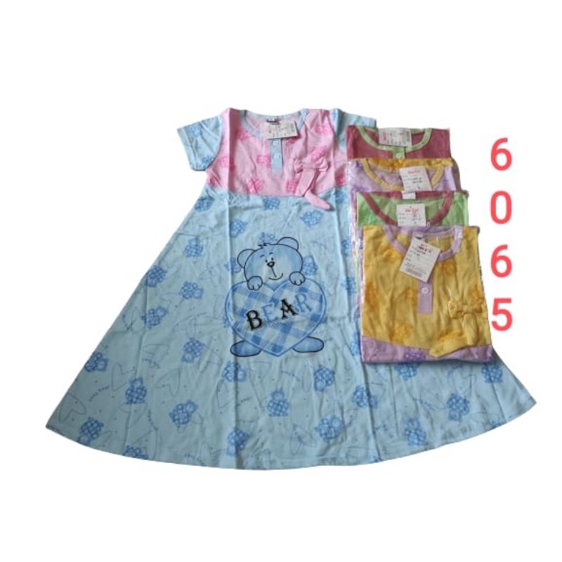 Daster Anak SIELIE L - XL 6065 B, 6063 B, 6056 B, 6054 B, 6057 B, 6066 B