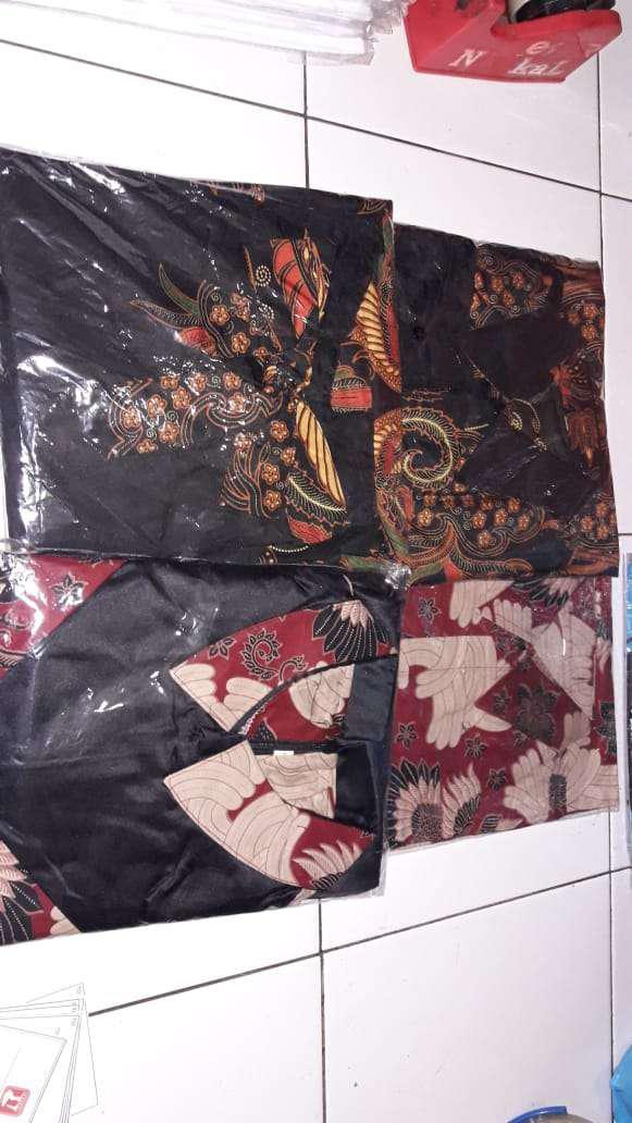 Kemeja Batik Pria Lengan Panjang  Size M L Xl Xxl Bswart Batik  Hrb026