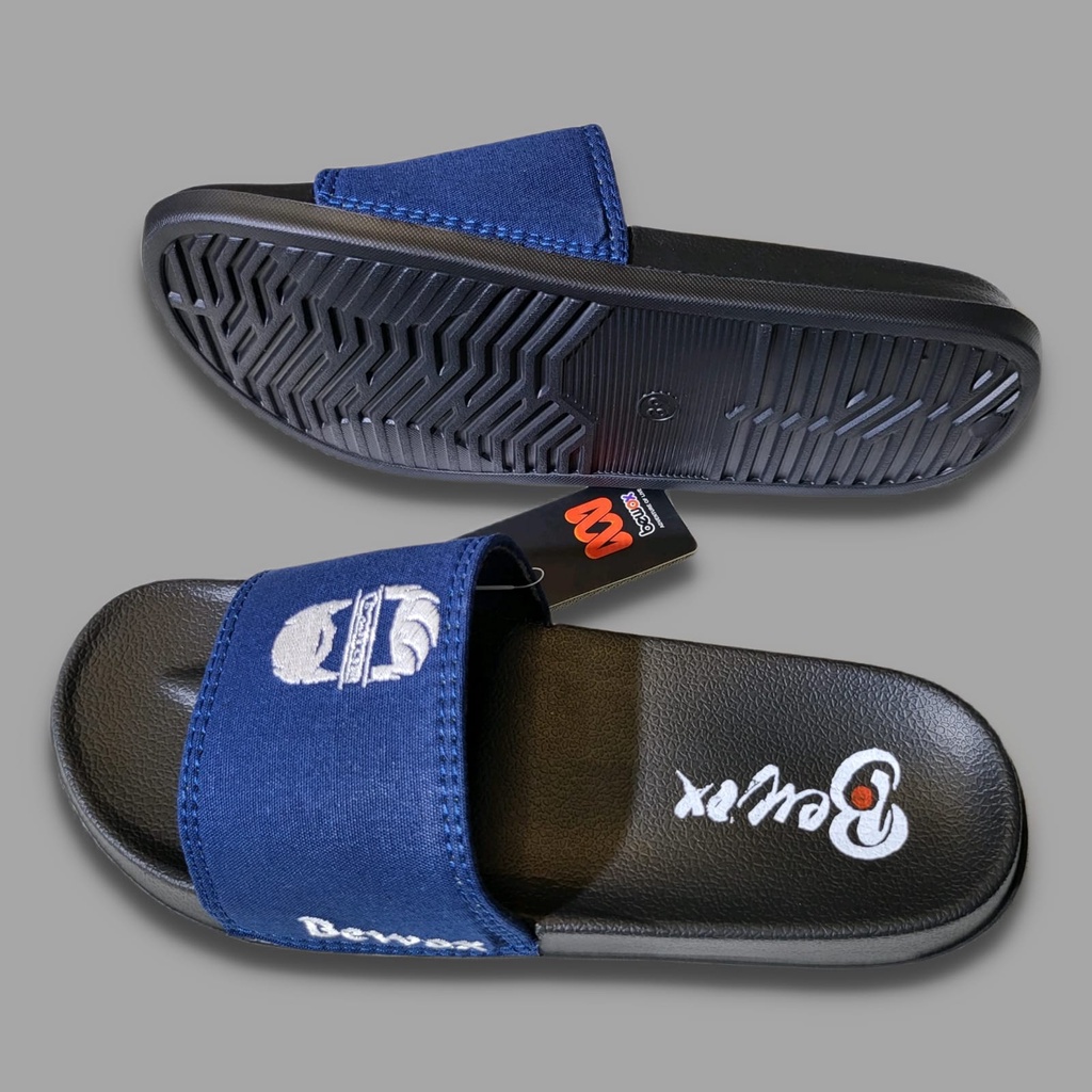 Sandal Selop Distro Pria bewox original brand Logo Slip-on Pria Wanita / Sendal Slide Terbaru Sendal Slop Cowok Laki-Laki Dewasa