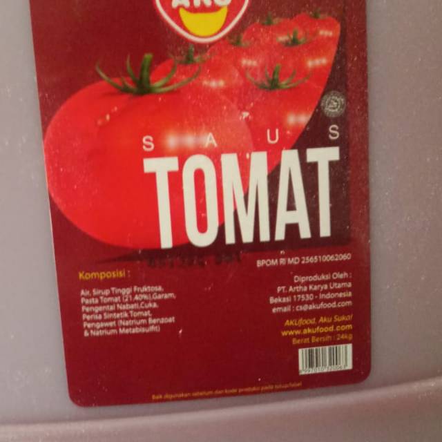 

Saos tomat jerigen