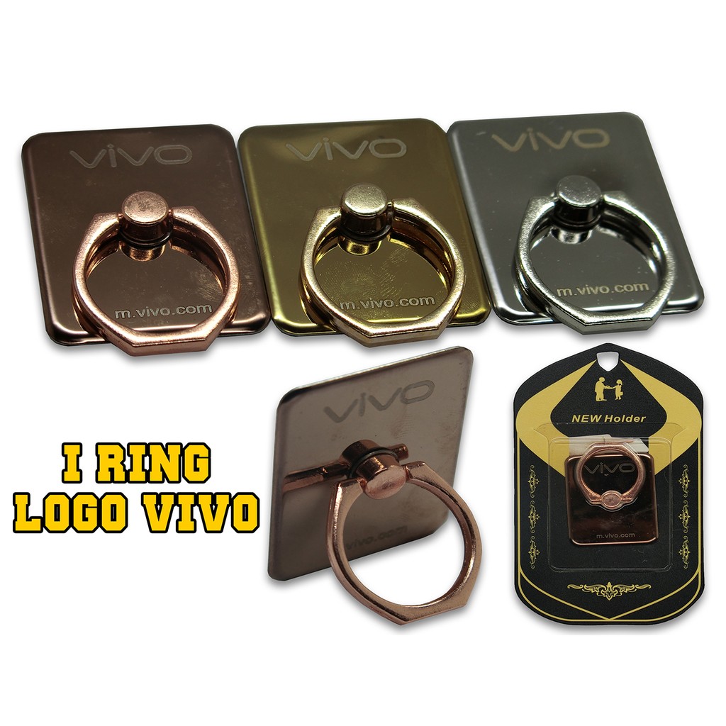Cincin Iring Holder Handphone / I Ring Phone Logo Vivo