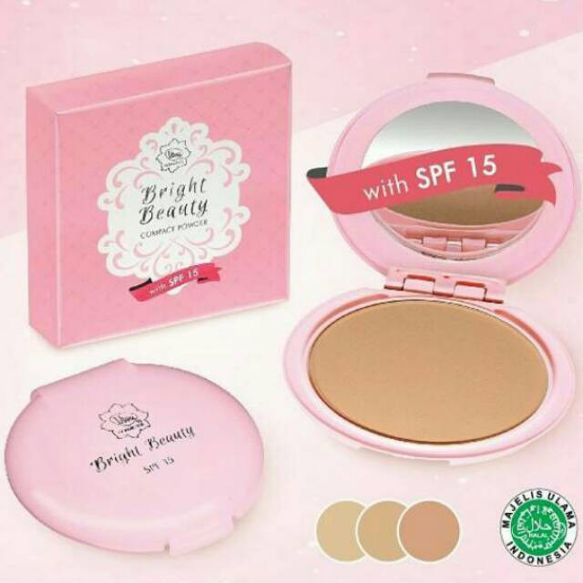 Viva Bright Beauty Compact Powder SPF15 bedak padat viva