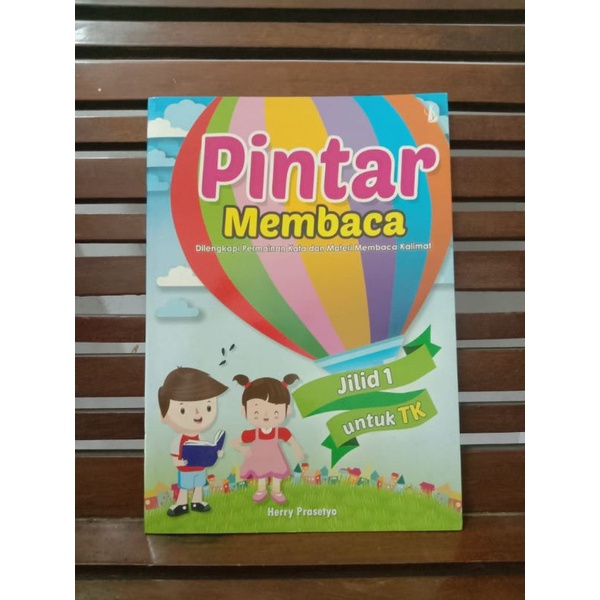Buku Pintar Membaca Jilid 1 untuk TK