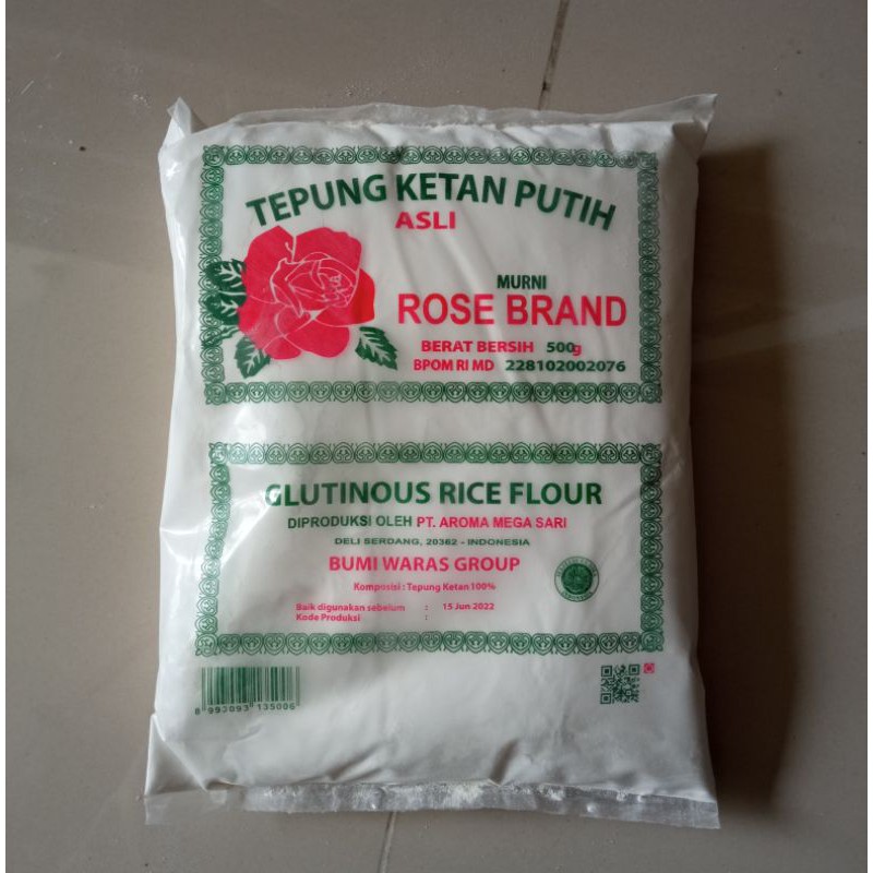 

Tepung Ketan Rose Brand 500g