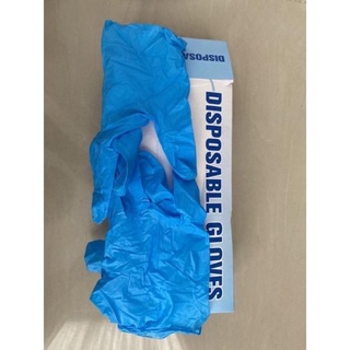 sarung tangan nitrile / handscoon nitrile gloves / 100 pcs sarung tangan nitrile
