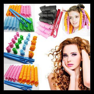 MAGIC LEVERAG CURLY  SALON  ROLL KERITING RAMBUT  FASHION 