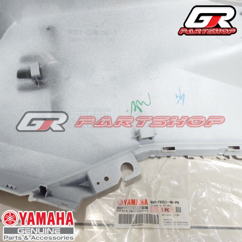 KANAN KIRI DI VARIAN | BODY COWLING PUTIH GLOSSY B6H-P0 NEW NMAX ORIGINAL YAMAHA SAYAP COVER LAMPU DEPAN PIPI ORI YGP ALL NEW NMAX CONNECTED CONECTED