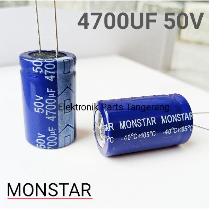 (1 Buah) KAPASITOR ELCO 4700UF 50V CAPACITOR ELCO 50V 4700UF KAPASITOR ELCO 50V 4700UF CAPACITOR ELC